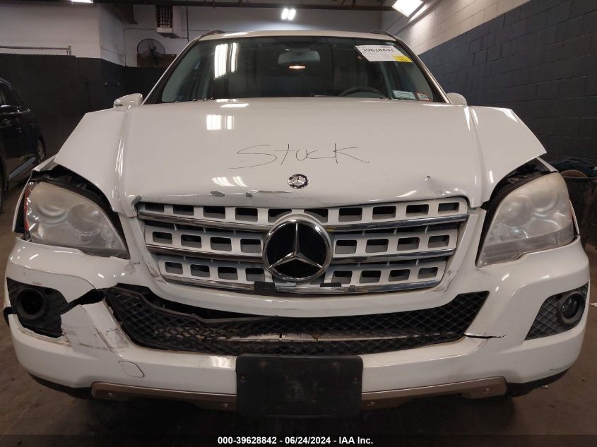 2011 Mercedes-Benz Ml 350 4Matic VIN: 4JGBB8GB6BA670850 Lot: 39628842