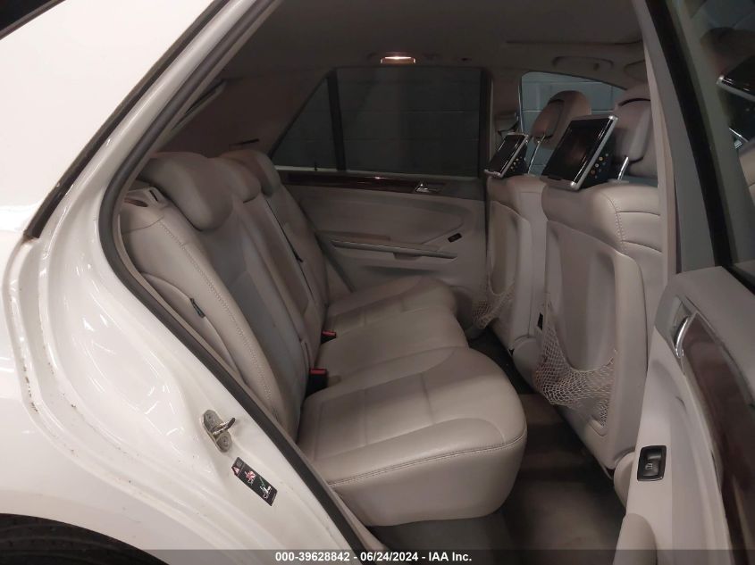 2011 Mercedes-Benz Ml 350 4Matic VIN: 4JGBB8GB6BA670850 Lot: 39628842