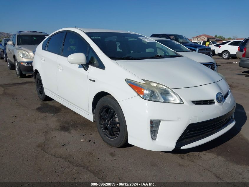 2015 Toyota Prius Two VIN: JTDKN3DUXF1965802 Lot: 39628859