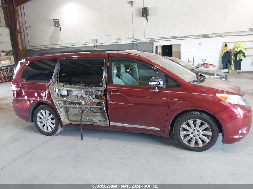 2014 Toyota Sienna Limited 7 Passenger VIN: 5TDDK3DC7ES080435 Lot: 39628868