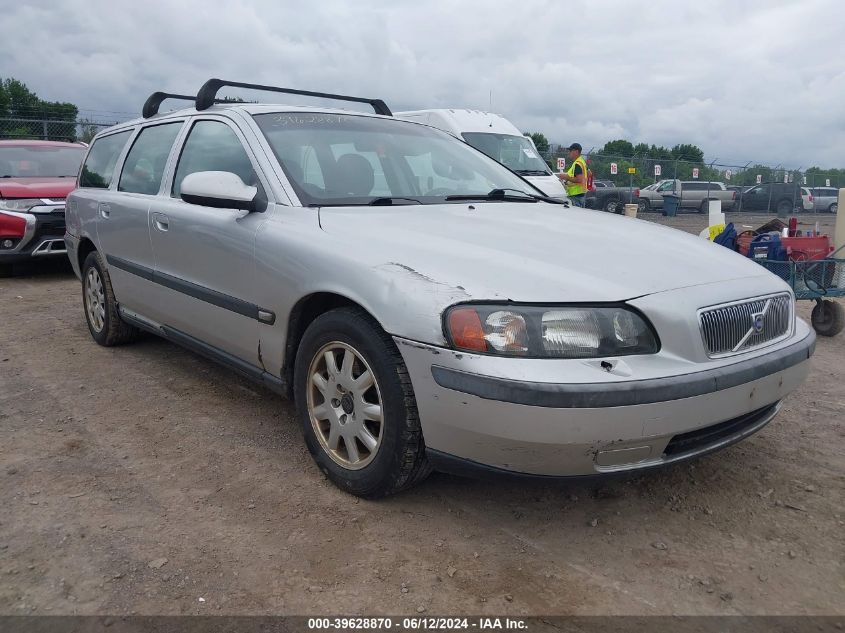 2002 Volvo V70 2.4 VIN: YV1SW61R922239989 Lot: 39628870