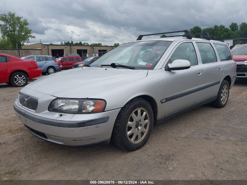 2002 Volvo V70 2.4 VIN: YV1SW61R922239989 Lot: 39628870