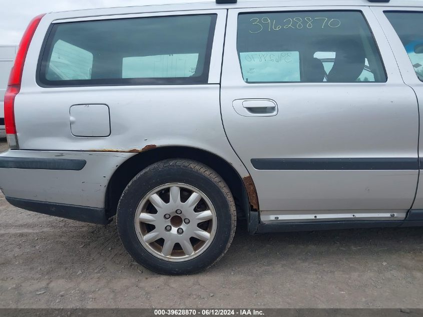 2002 Volvo V70 2.4 VIN: YV1SW61R922239989 Lot: 39628870