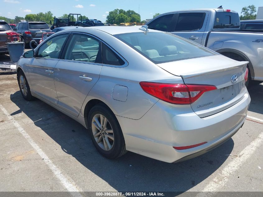 2016 Hyundai Sonata Se VIN: 5NPE24AF6GH361269 Lot: 39628877