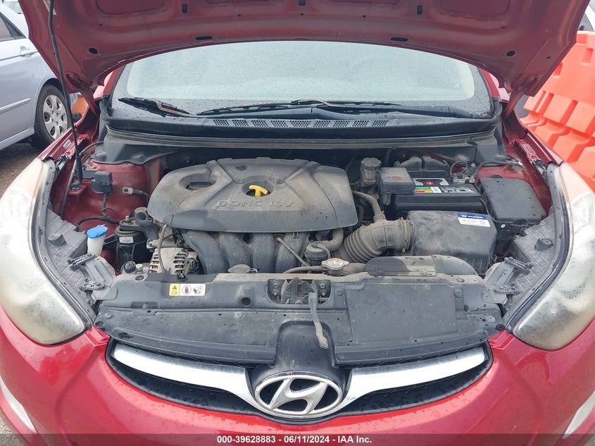 2012 Hyundai Elantra Gls (Ulsan Plant) VIN: KMHDH4AE4CU464932 Lot: 39628883