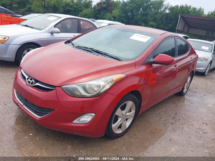 2012 Hyundai Elantra Gls (Ulsan Plant) VIN: KMHDH4AE4CU464932 Lot: 39628883