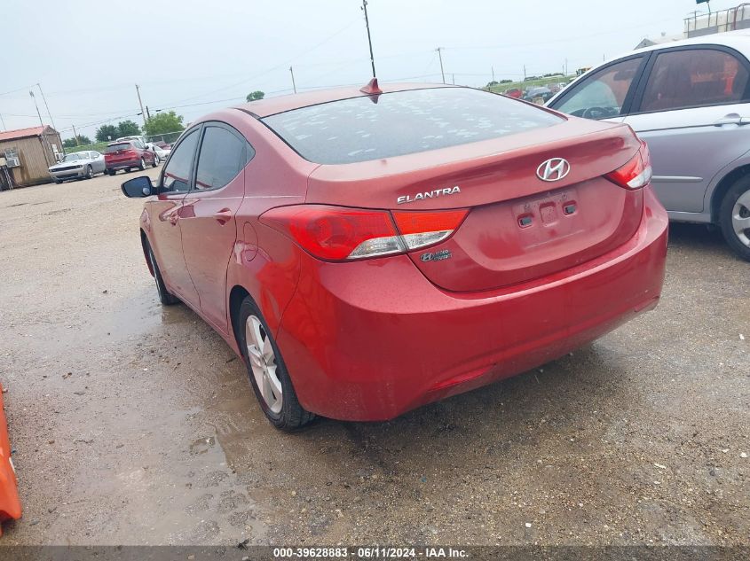 2012 Hyundai Elantra Gls (Ulsan Plant) VIN: KMHDH4AE4CU464932 Lot: 39628883