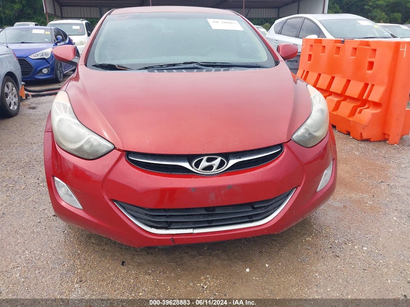 2012 Hyundai Elantra Gls (Ulsan Plant) VIN: KMHDH4AE4CU464932 Lot: 39628883