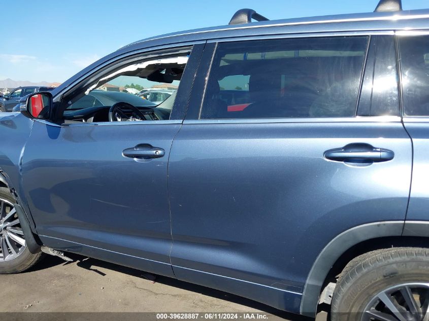 2018 Toyota Highlander Xle VIN: 5TDJZRFH8JS496191 Lot: 39628887