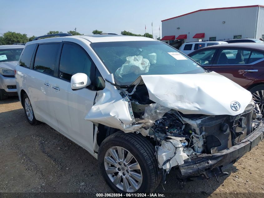 2015 Toyota Sienna Limited Premium 7 Passenger VIN: 5TDDK3DCXFS115003 Lot: 39628894