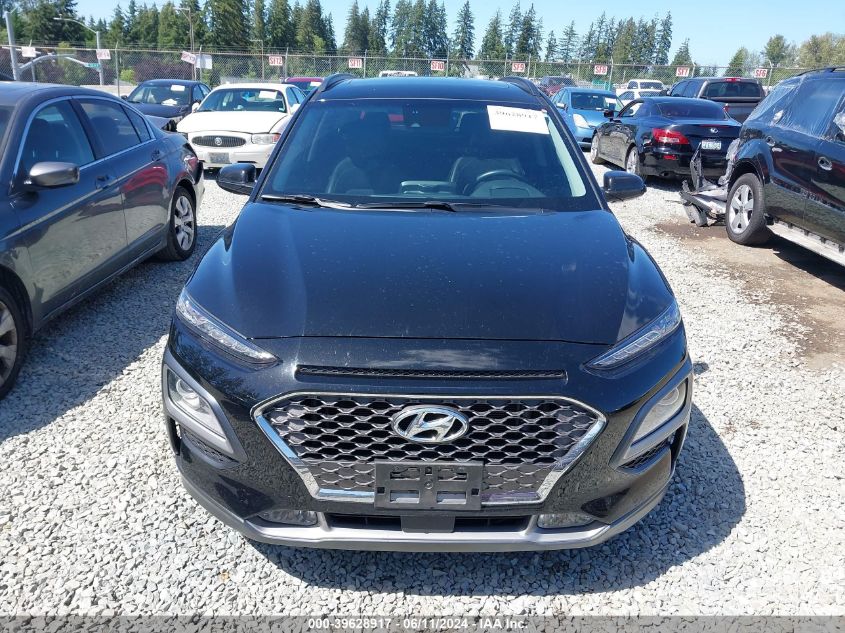 2021 Hyundai Kona Ultimate VIN: KM8K5CA53MU631941 Lot: 39628917