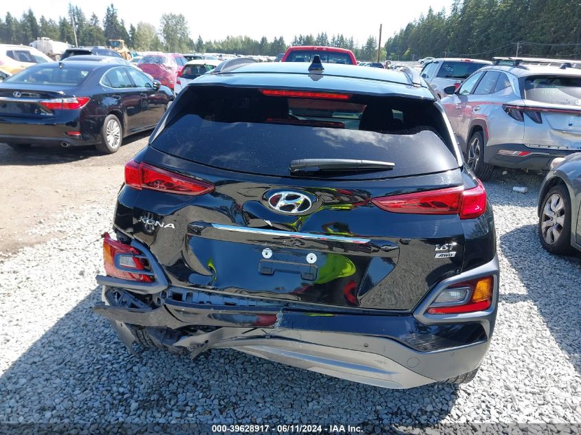 2021 Hyundai Kona Ultimate VIN: KM8K5CA53MU631941 Lot: 39628917