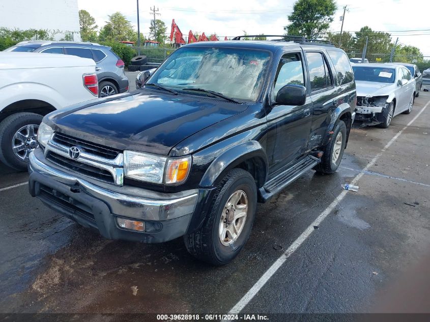 2002 Toyota 4Runner Sr5 V6 VIN: JT3GN86R920225688 Lot: 39628918