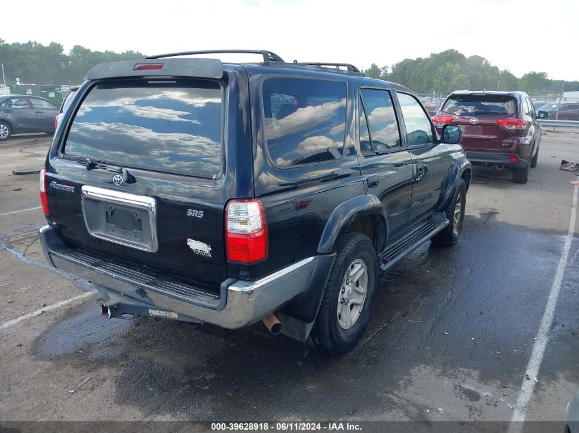 2002 Toyota 4Runner Sr5 V6 VIN: JT3GN86R920225688 Lot: 39628918