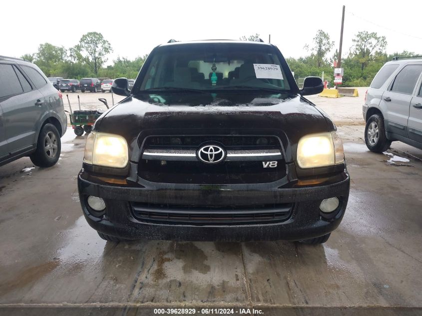 2005 Toyota Sequoia Sr5 VIN: 5TDZT34A35S253062 Lot: 39628929