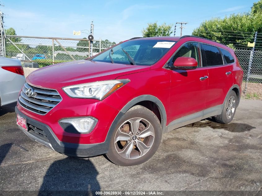 2016 Hyundai Santa Fe Se VIN: KM8SMDHF5GU151993 Lot: 39628930