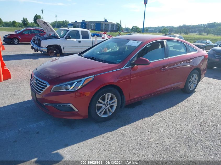 2015 Hyundai Sonata Se VIN: 5NPE24AF7FH215719 Lot: 39628933