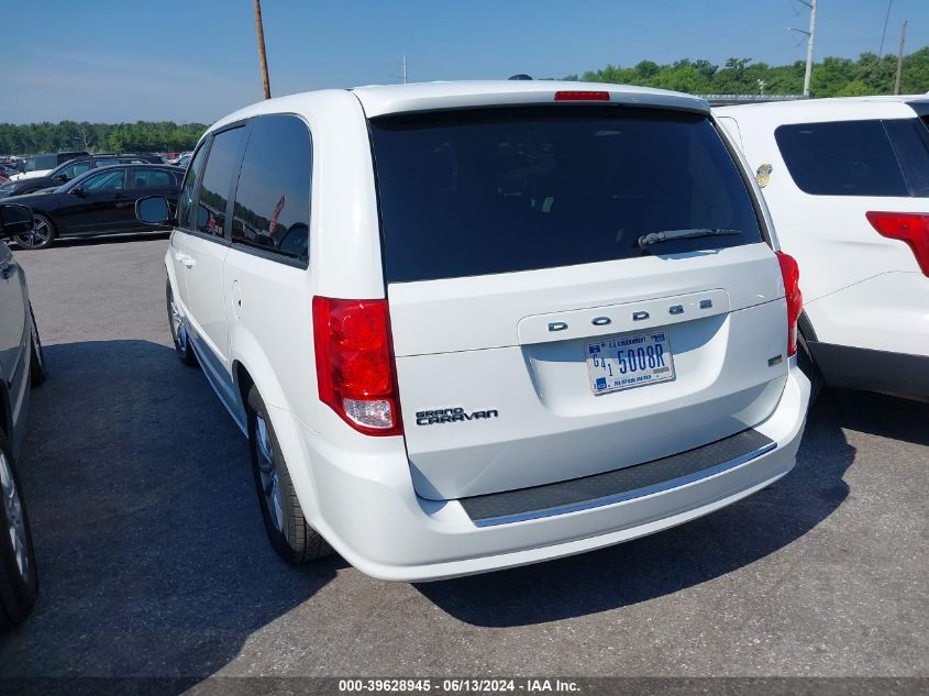 2016 Dodge Grand Caravan Se Plus VIN: 2C4RDGBG6GR349551 Lot: 39628945