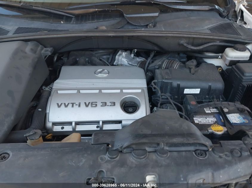 2006 Lexus Rx 330 VIN: JTJGA31U460059511 Lot: 39628965