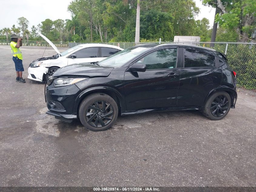 2021 Honda Hr-V 2Wd Sport VIN: 3CZRU5H13MM734215 Lot: 39628974