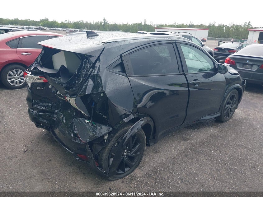 VIN 3CZRU5H13MM734215 2021 HONDA HR-V SPORT