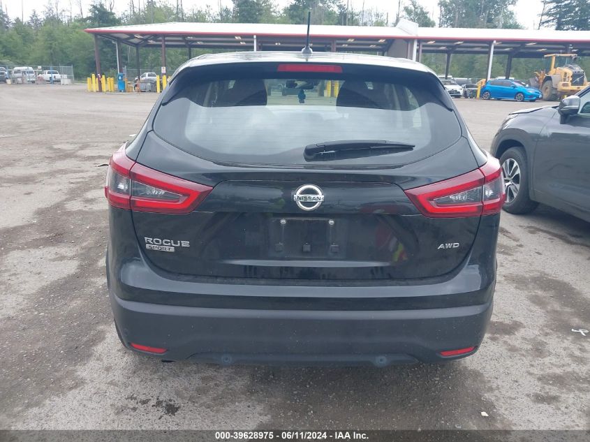 2021 Nissan Rogue Sport S Awd Xtronic Cvt VIN: JN1BJ1AW1MW429247 Lot: 39628975