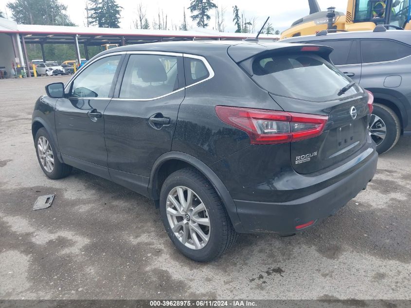 2021 Nissan Rogue Sport S Awd Xtronic Cvt VIN: JN1BJ1AW1MW429247 Lot: 39628975