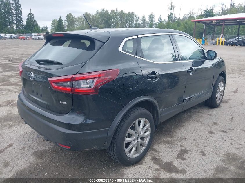 2021 Nissan Rogue Sport S Awd Xtronic Cvt VIN: JN1BJ1AW1MW429247 Lot: 39628975