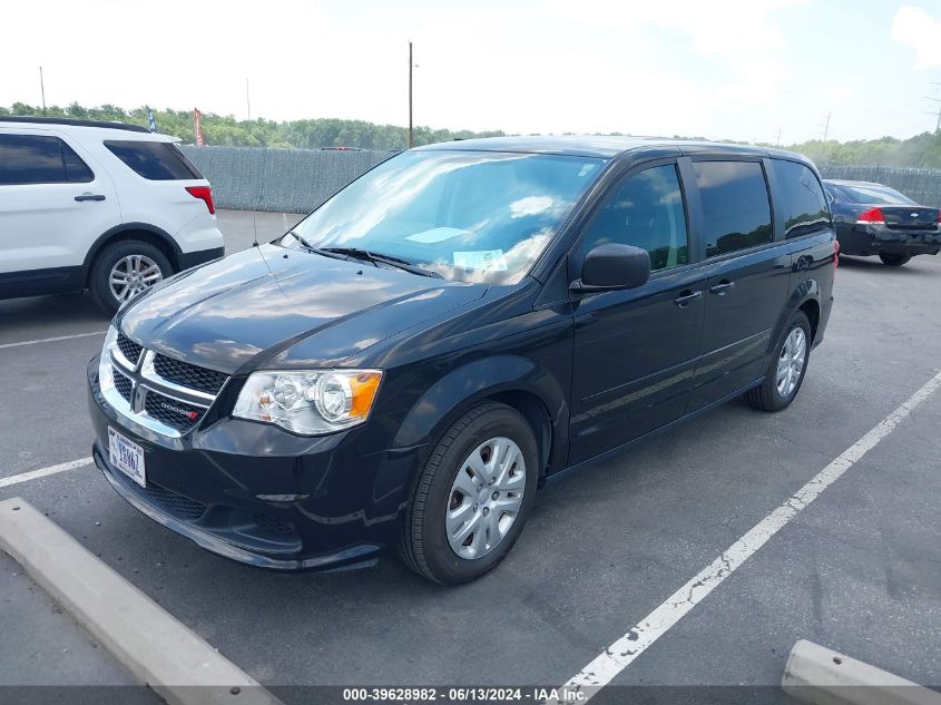 2016 Dodge Grand Caravan Se VIN: 2C4RDGBG2GR100325 Lot: 39628982