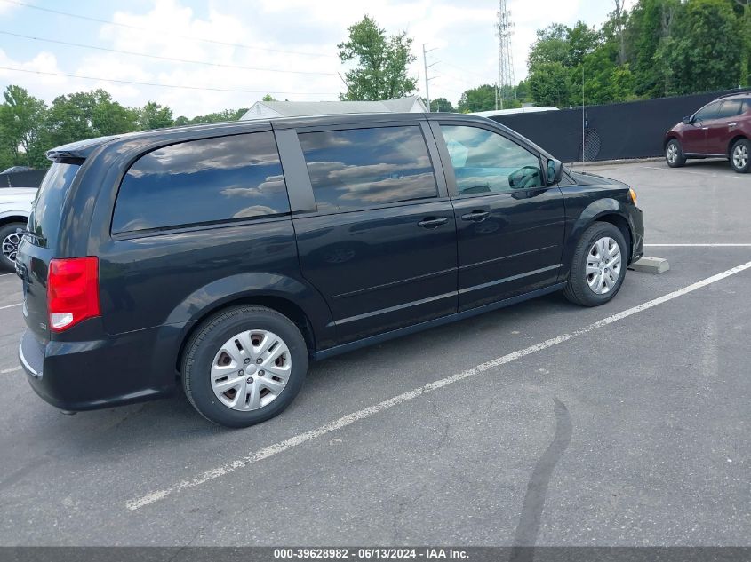 2016 Dodge Grand Caravan Se VIN: 2C4RDGBG2GR100325 Lot: 39628982