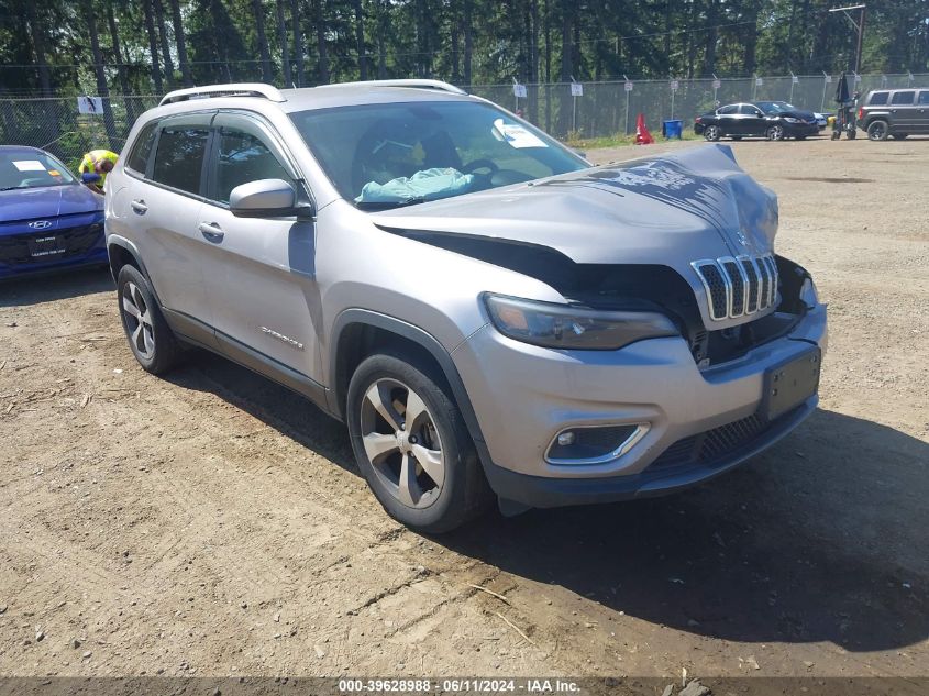 2019 Jeep Cherokee Limited 4X4 VIN: 1C4PJMDX5KD166231 Lot: 39628988