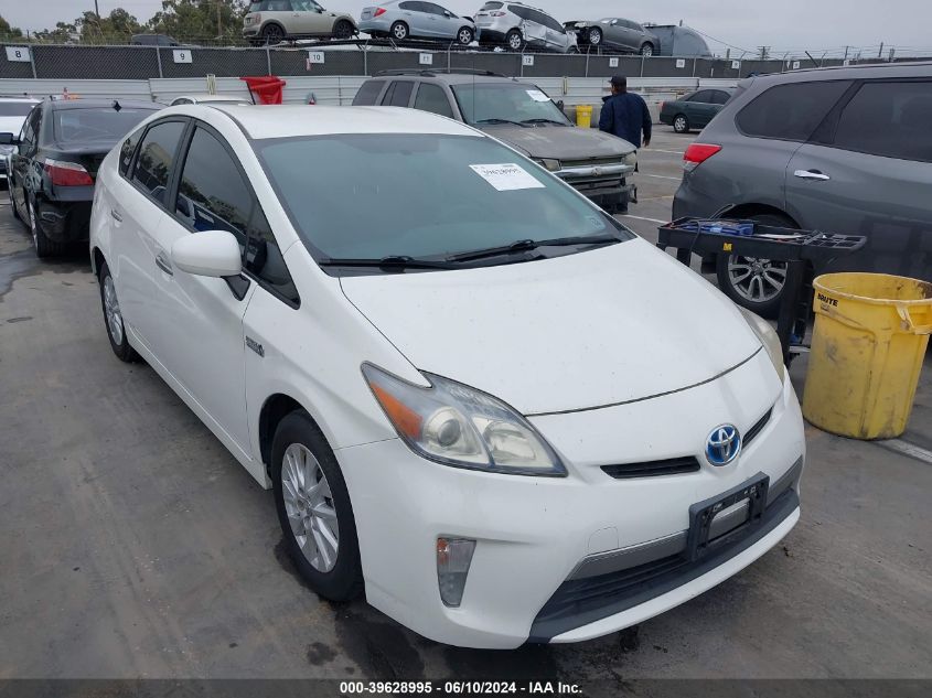 2013 Toyota Prius Plug-In VIN: JTDKN3DP9D3037393 Lot: 39628995