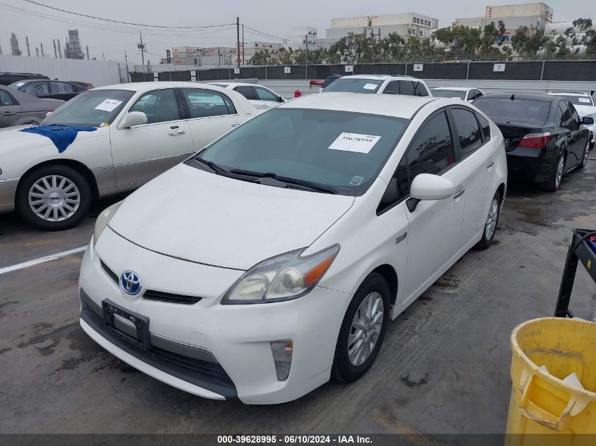 2013 Toyota Prius Plug-In VIN: JTDKN3DP9D3037393 Lot: 39628995