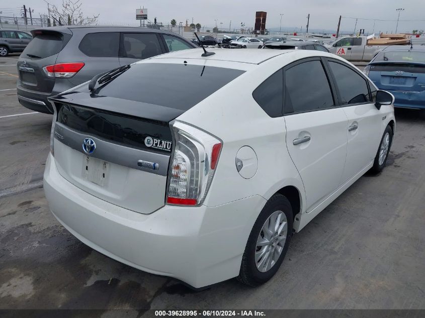 2013 Toyota Prius Plug-In VIN: JTDKN3DP9D3037393 Lot: 39628995