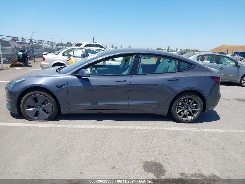 2023 TESLA MODEL 3 REAR-WHEEL DRIVE - 5YJ3E1EA1PF483497