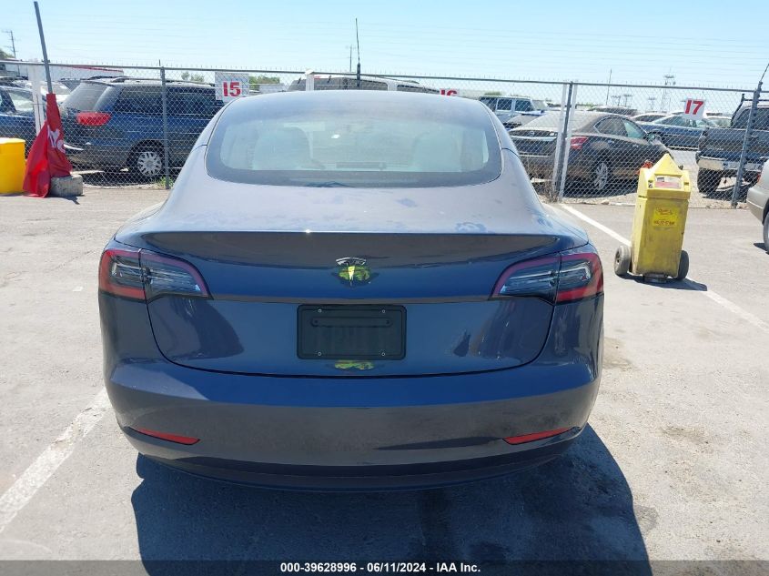 2023 TESLA MODEL 3 REAR-WHEEL DRIVE - 5YJ3E1EA1PF483497