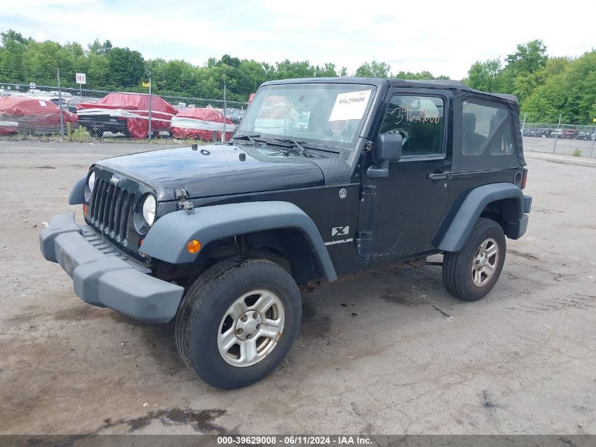 2009 Jeep Wrangler X VIN: 1J4FA24109L703531 Lot: 39629008