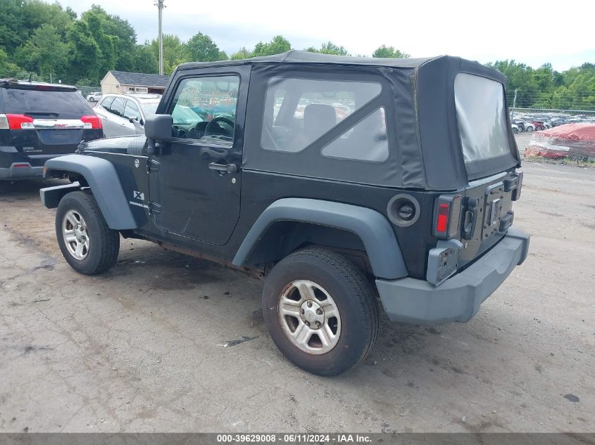 2009 Jeep Wrangler X VIN: 1J4FA24109L703531 Lot: 39629008