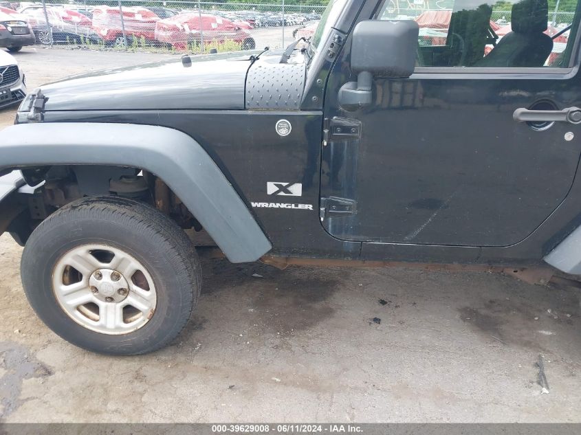 2009 Jeep Wrangler X VIN: 1J4FA24109L703531 Lot: 39629008