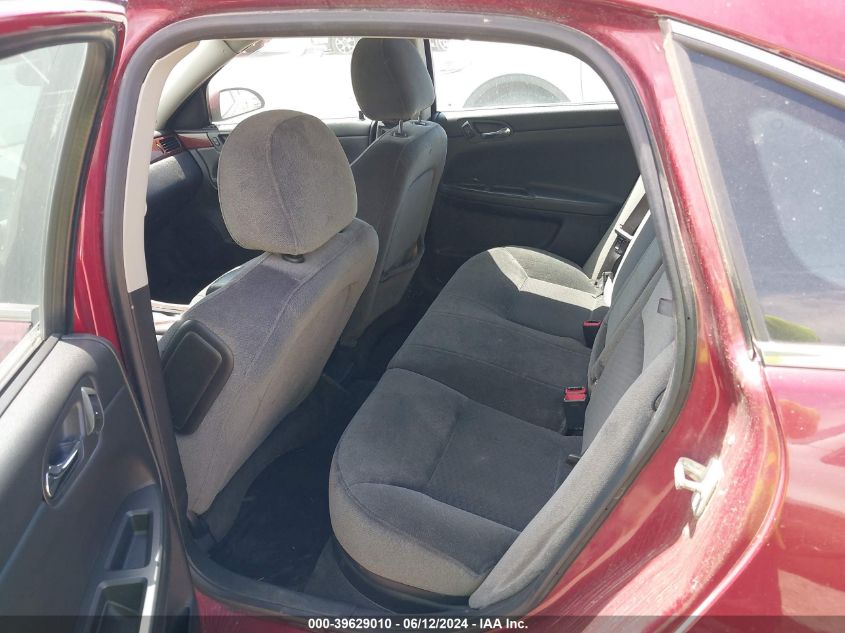 2009 Chevrolet Impala Lt VIN: 2G1WT57K191225396 Lot: 39629010