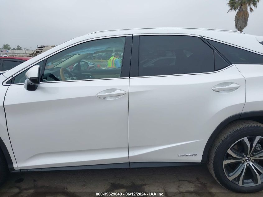 2022 Lexus Rx 450H VIN: 2T2HGMDA0NC078487 Lot: 39629049