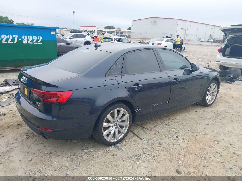 2017 AUDI A4 2.0T ULTRA PREMIUM - WAUGMAF4XHN054811