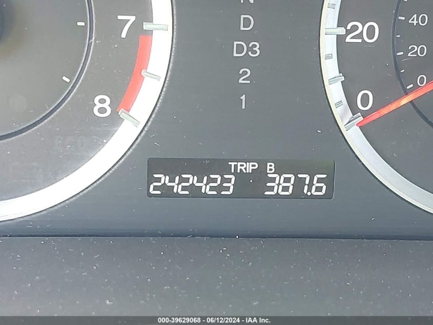 2009 Honda Accord 2.4 Ex VIN: 1HGCS12709A008485 Lot: 39629068