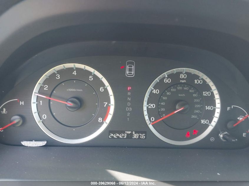 2009 Honda Accord 2.4 Ex VIN: 1HGCS12709A008485 Lot: 39629068