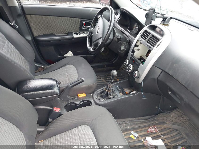 2009 Kia Spectra5 Sx VIN: KNAFE241X95023258 Lot: 39629071