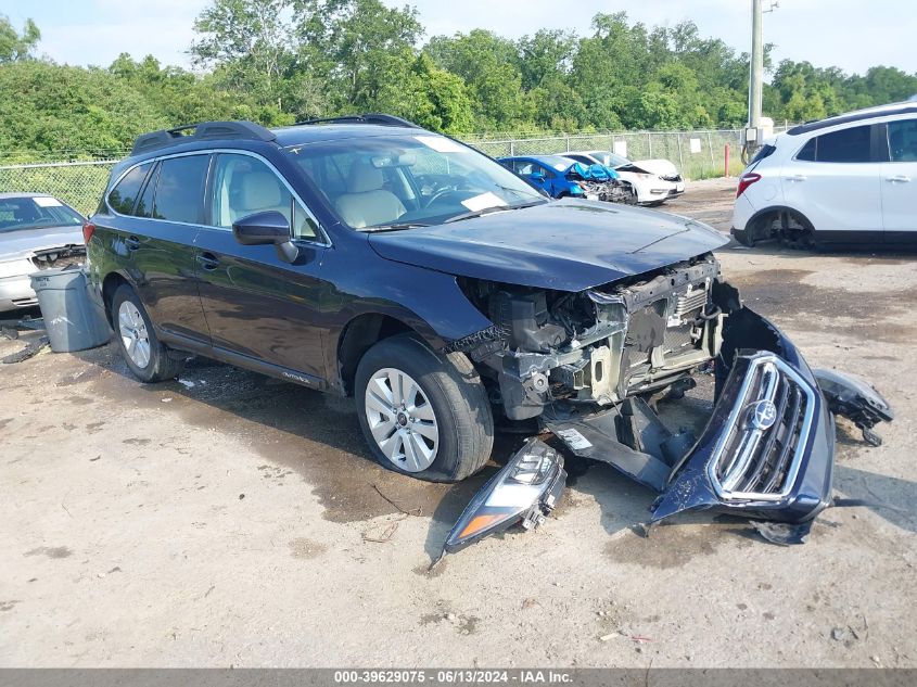 2018 Subaru Outback 2.5I Premium VIN: 4S4BSACC6J3360318 Lot: 39629075