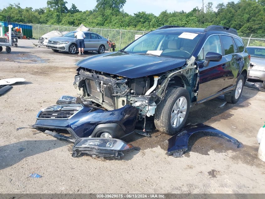 2018 Subaru Outback 2.5I Premium VIN: 4S4BSACC6J3360318 Lot: 39629075