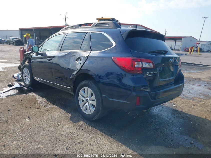 2018 Subaru Outback 2.5I Premium VIN: 4S4BSACC6J3360318 Lot: 39629075