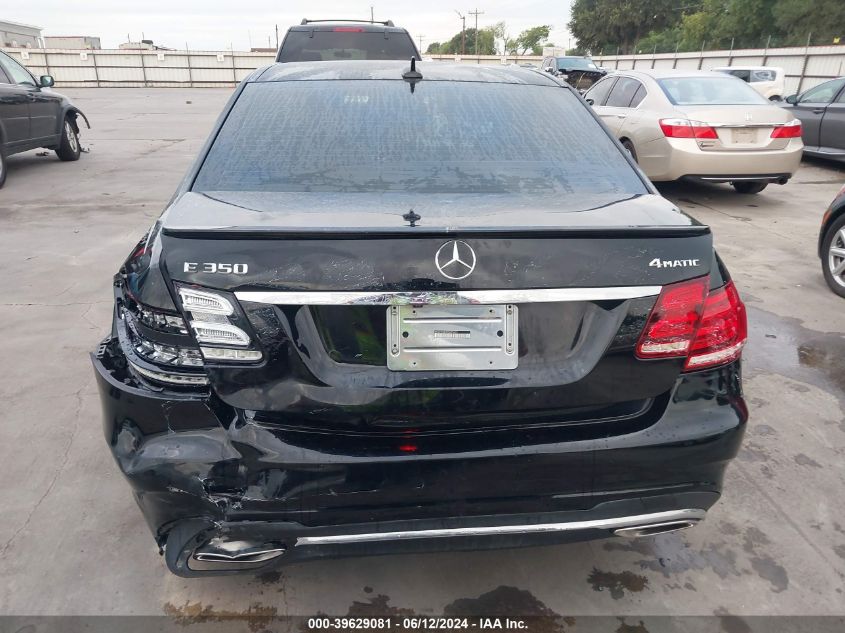 2015 Mercedes-Benz E 350 4Matic VIN: WDDHF8JB3FB085631 Lot: 39629081