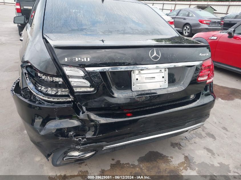 2015 Mercedes-Benz E 350 4Matic VIN: WDDHF8JB3FB085631 Lot: 39629081